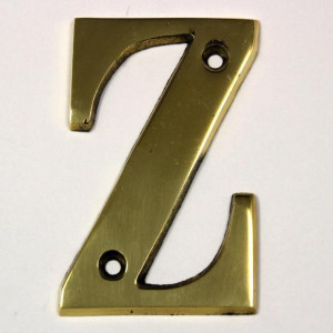 4978Messing_letter_8_cm_Z