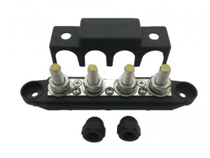 Verdeelstrip_4v_zwart_max_350A